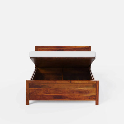 Classic Solid Wood King & Queen Size Storage Bed - D'DASS Store
