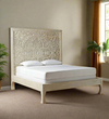 Morocco Solid Wood King & Queen Size Bed