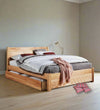 Jeh Solid Wood King & Queen Size Storage Bed