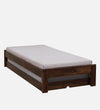 Wooden Double Trundle Bed by D'DASS Store