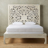 Morocco Solid Wood King & Queen Size Bed