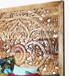 Jaisal HandCarved Wooden King & Queen Size Bed