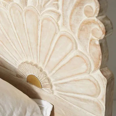 Farm Style Solid Wood King & Queen Size Bed - D'DASS Store