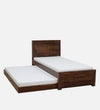 Liner Solid Wood Trundle Bed by D'DASS Store