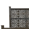 Odis HandCarved Wooden King & Queen Size Bed