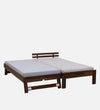 French Solid Wood Trundle Bed by D'DASS Store