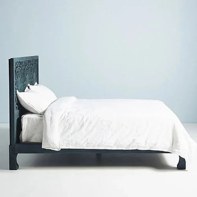 Diu HandCarved Wooden King & Queen Size Bed - D'DASS Store