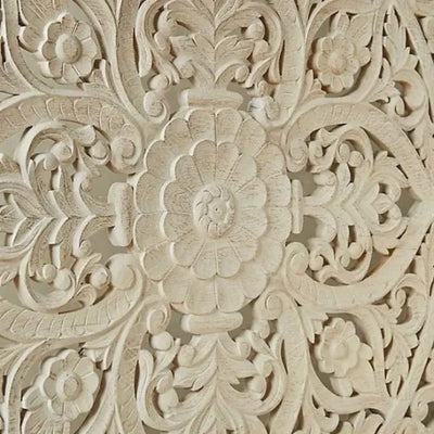 Morocco Solid Wood King & Queen Size Bed - D'DASS Store