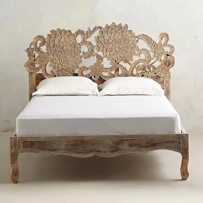 Hawaii Style Wooden King & Queen Size Bed - D'DASS Store