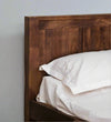 Polished Solid Wood Single & Double Size Bed - D'DASS Store