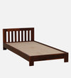 Low Rest Solid Wood Single & Double Size Bed