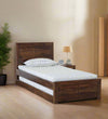 Liner Solid Wood Trundle Bed by D'DASS Store