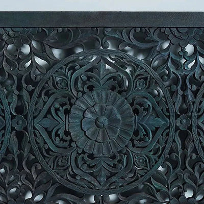 Diu HandCarved Wooden King & Queen Size Bed - D'DASS Store