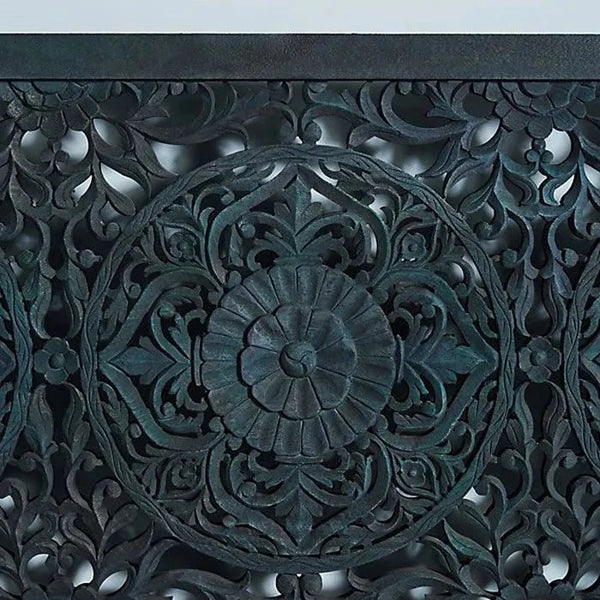 Diu HandCarved Wooden King & Queen Size Bed - D'DASS Store