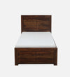 Liner Solid Wood Trundle Bed by D'DASS Store