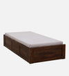 Solid Wood Single & Double Size Storage Bed