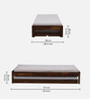 Wooden Double Trundle Bed by D'DASS Store - D'DASS Store