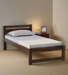 Hostlz Solid Wood Single & Double Size Bed by D'DASS Store