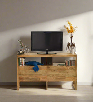 The Serene Grid Console TV Unit