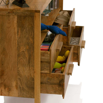 The Serene Grid Console TV Unit - D'DASS Store