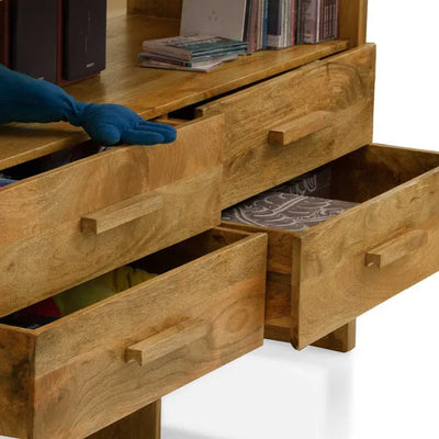 The Serene Grid Console TV Unit - D'DASS Store