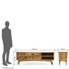 The Silent Frame of Light TV unit - D'DASS Store