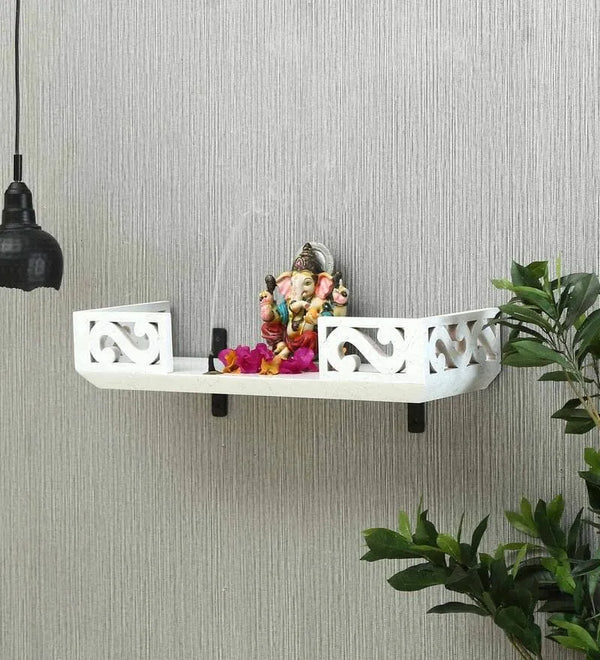 Wall Hanging Marble Home temple Pooja Shelf | DDASSWT131WMarble - D'DASS Store