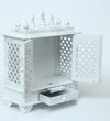 Sheesham MDF Marble Pooja Temple Puja Mandap for Office | DDASSWT2412 WRD Marble - D'DASS Store