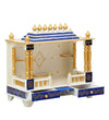 Big Sheesham MDF Wooden Pooja Temple for Home | DDASSWT3211WB - D DASS Store