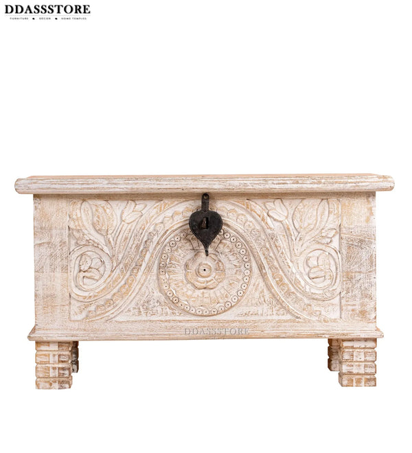 Wooden Trunk & Storage Box