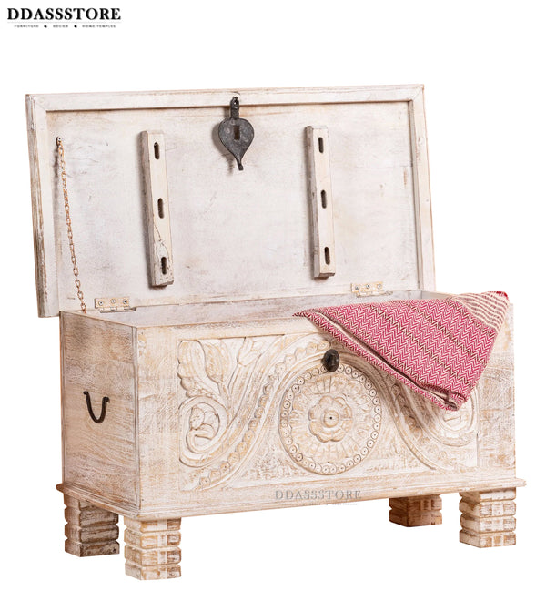 Wooden Trunk & Storage Box
