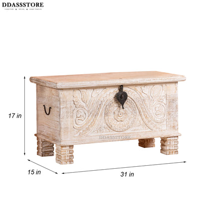 Wooden Trunk & Storage Box