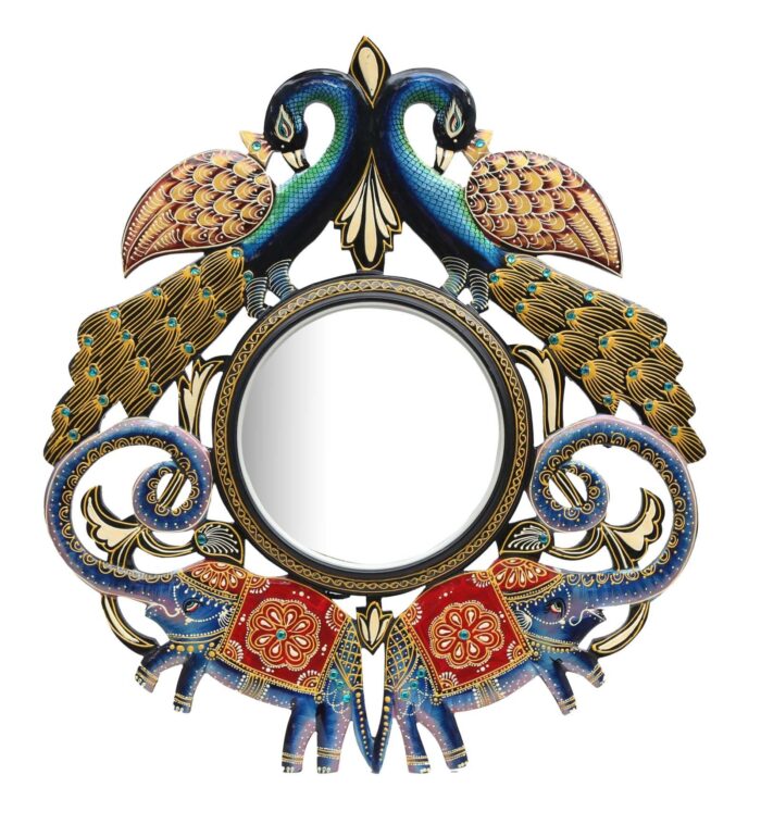 d dass peacock wall mirror for living room d dass peacock wall mirror for living room