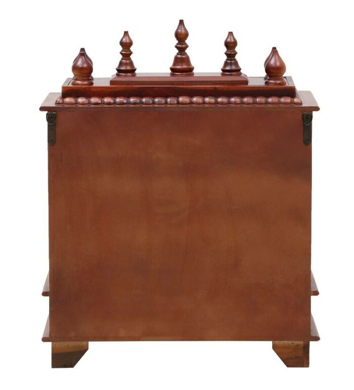 honeywood wooden shelf style temple for pooja in home office honeywood wooden shelf style temple f ajlph3