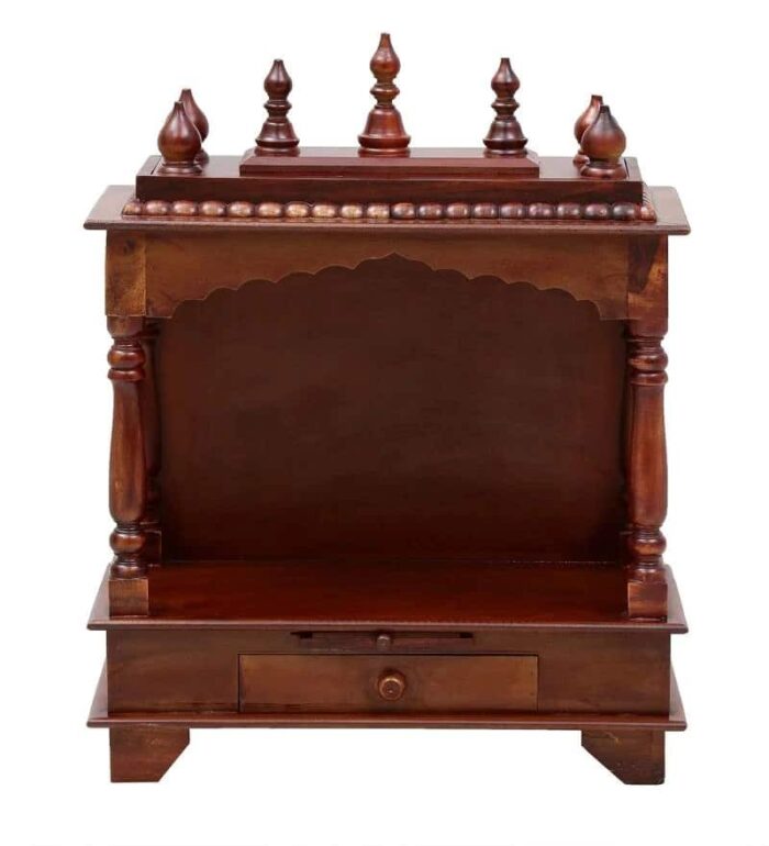 honeywood wooden shelf style temple for pooja in home office honeywood wooden shelf style temple f brgayx Copy
