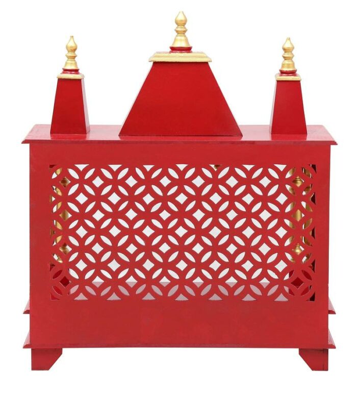 red sheesham mdf wooden temple for pooja in home office red sheesham mdf wooden temple for poo 8qgzo8