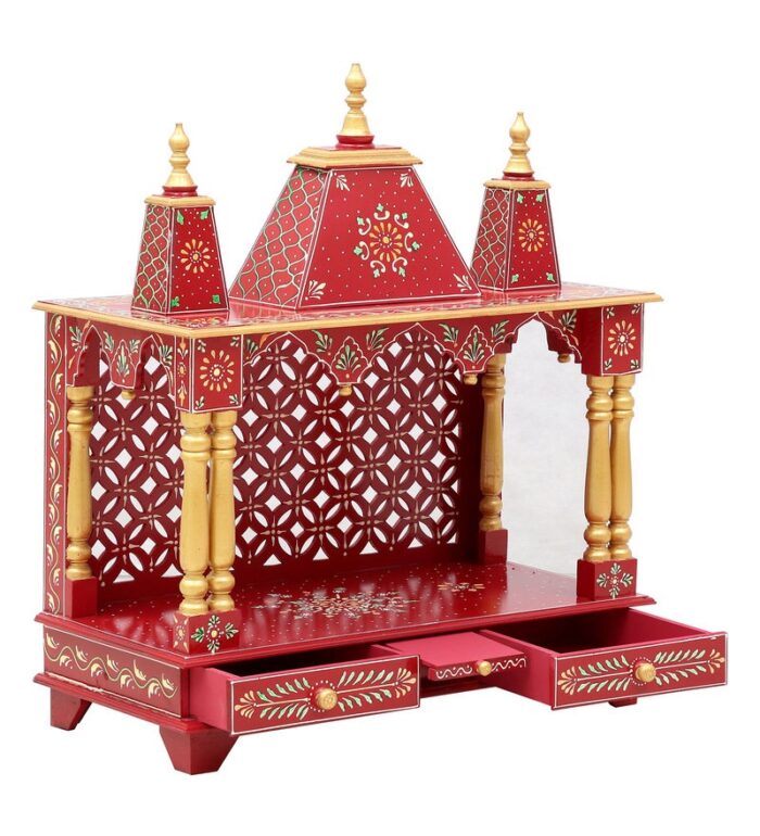 red sheesham mdf wooden temple for pooja in home office red sheesham mdf wooden temple for poo guqhqq