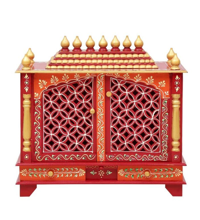 white sheesham mdf wooden temple for pooja in home office white sheesham mdf wooden temple for kdl9wn