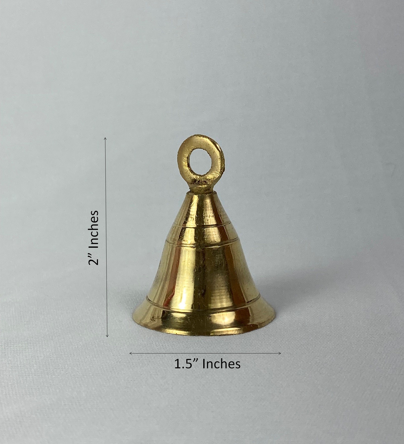Brass Bells For Wooden Home Temple , Pooja Mandir & Pooja Mandapam at best  price