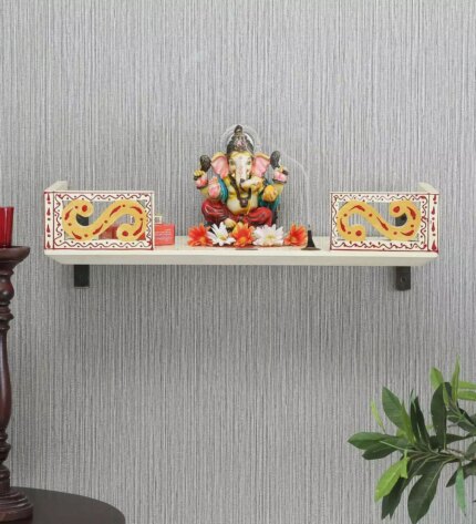 red pine wood mdf temple for home office by d dass red pine wood mdf temple for home office 146bzm