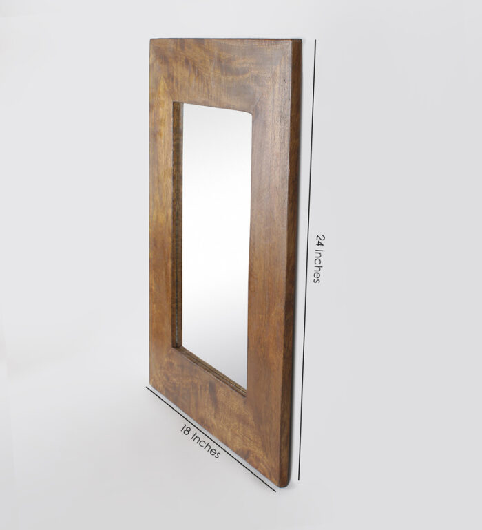 1920 Rustic Brown solid wood mirror y
