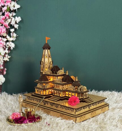 Shri Ram Janmbhoomi Ayodhya Wooden temple model